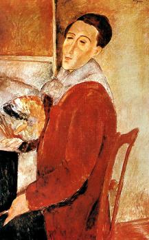 阿米地奧 莫迪裡阿尼 Self Portrait 阿米地奧 莫迪裡阿尼 Self Portrait